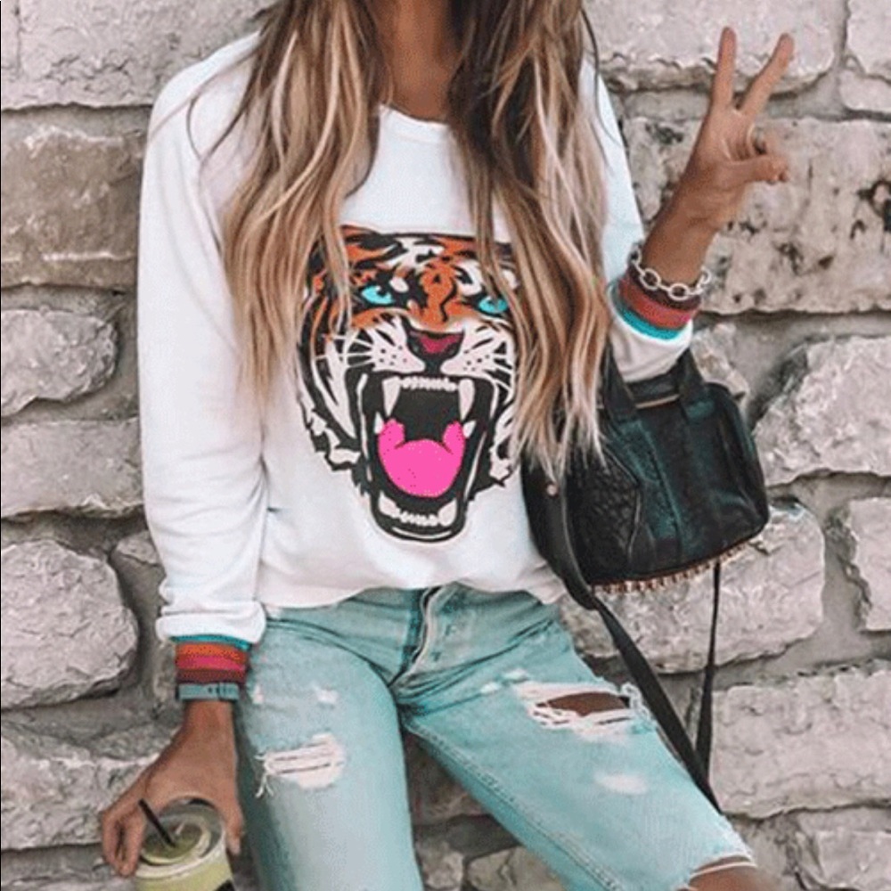 Tiger Long Sleeve Shirt